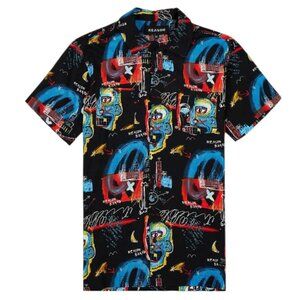 STREET ART ALLOVER PRINT SHORT SLEEVE SHIRT
